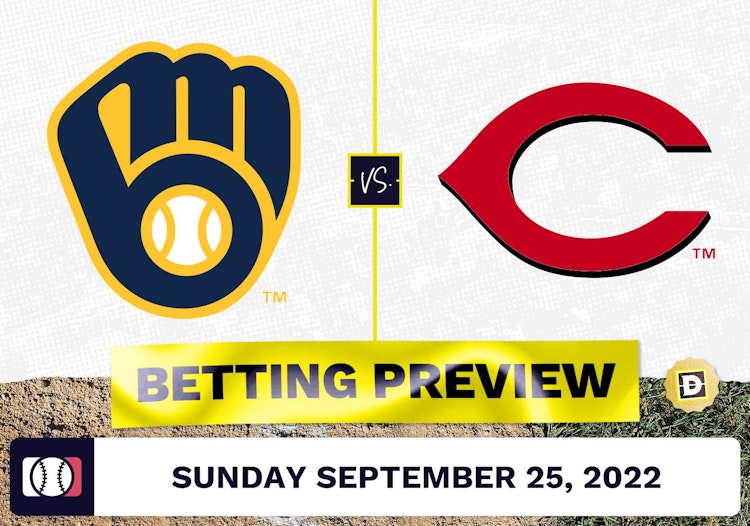 Brewers vs. Reds Prediction and Odds - Sep 25, 2022