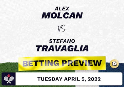 Alex Molcan vs. Stefano Travaglia Predictions - Apr 5, 2022
