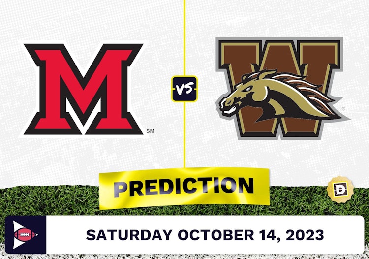 Miami Ohio vs. Western Michigan CFB Prediction and Odds - October 14, 2023