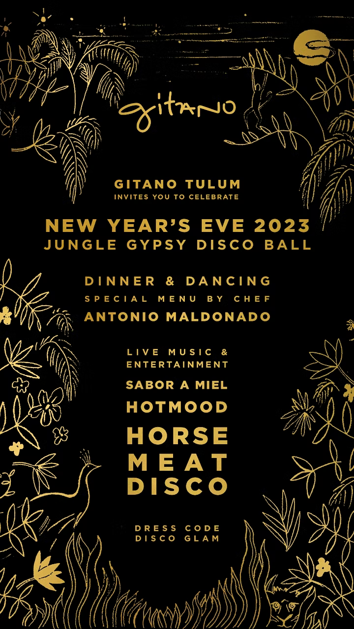 Nye Celebration @ Gitano Tulum - Tulum Party