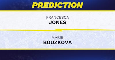 Francesca Jones vs. Marie Bouzkova prediction, odds, picks for French Open 2026