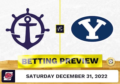 Portland vs. BYU CBB Prediction and Odds - Dec 31, 2022