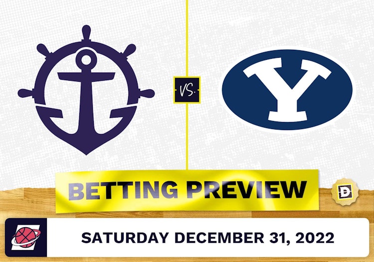Portland vs. BYU CBB Prediction and Odds - Dec 31, 2022