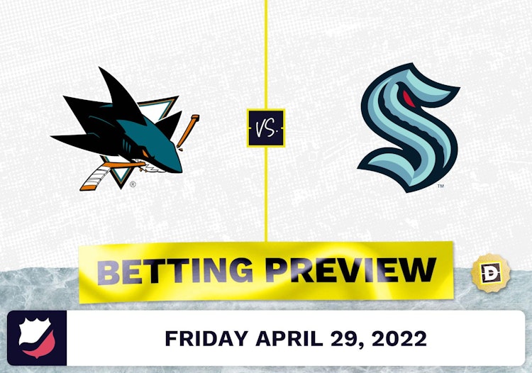 Sharks vs. Kraken Prediction and Odds - Apr 29, 2022
