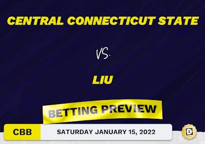 Central Connecticut State vs. LIU CBB Predictions and Odds - Jan 15, 2022
