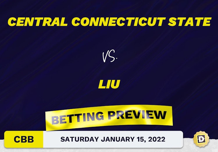 Central Connecticut State vs. LIU CBB Predictions and Odds - Jan 15, 2022
