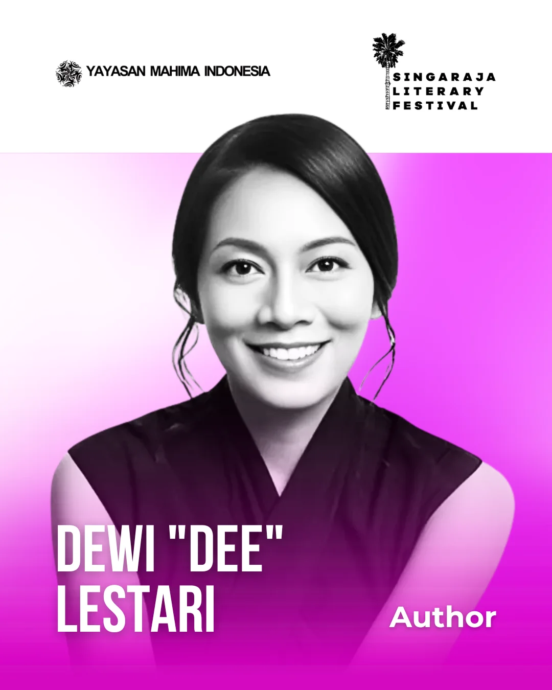 Dewi "Dee" lestari - Author SLF 2025