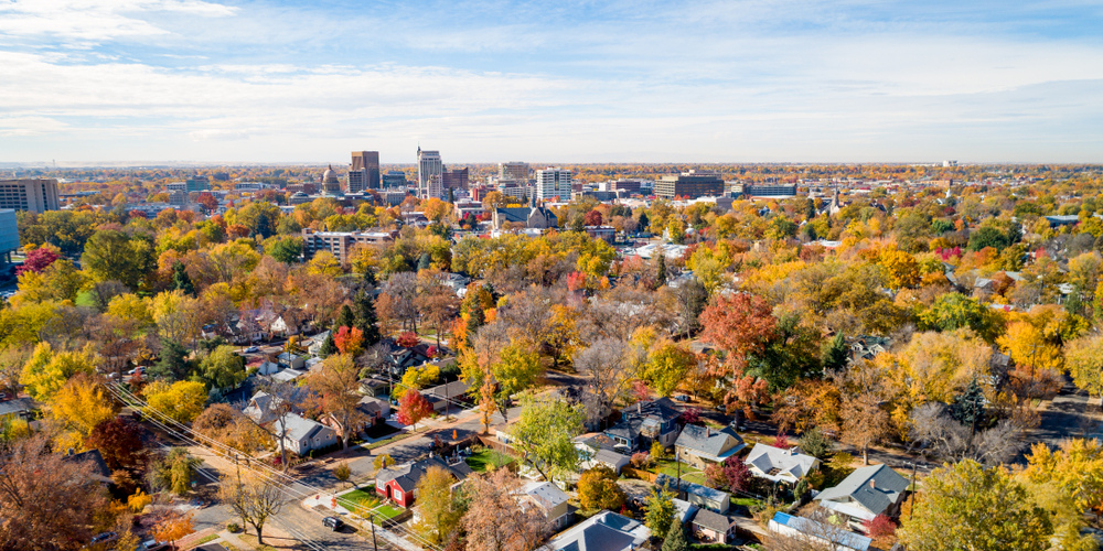 Neighborhood in Detroit, Michigan