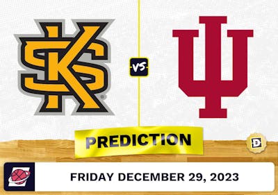 Kennesaw State vs. Indiana Prediction, Odds, College Basketball Picks  [12/29/2023]