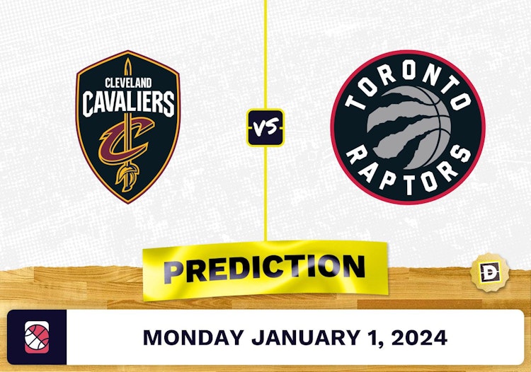 Cleveland Cavaliers vs. Toronto Raptors Prediction, Odds, NBA Picks  [1/1/2024]