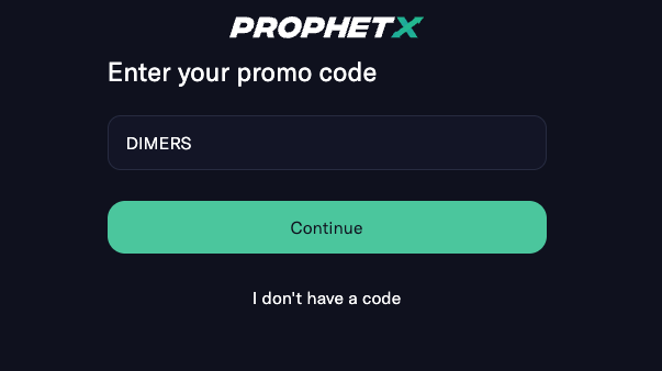 ProphetX Promo Code Terms and Conditions.