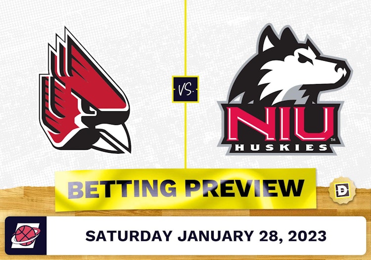 Ball State vs. Northern Illinois CBB Prediction and Odds - Jan 28, 2023