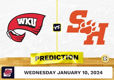 Western Kentucky vs. Sam Houston State Prediction, Odds, College Basketball Picks  [1/10/2024]