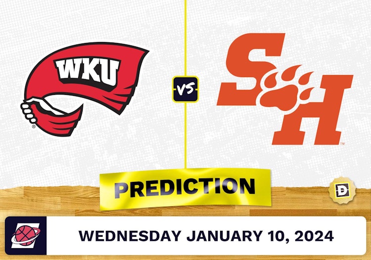 Western Kentucky vs. Sam Houston State Prediction, Odds, College Basketball Picks  [1/10/2024]