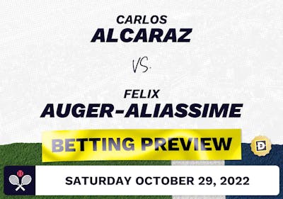 Carlos Alcaraz vs. Felix Auger-Aliassime Predictions - Oct 29, 2022