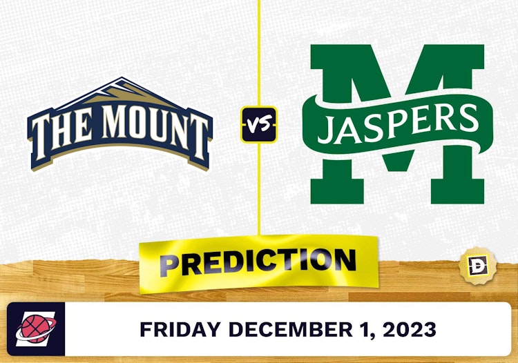 Mount St. Mary's vs. Manhattan Basketball Prediction - December 1, 2023