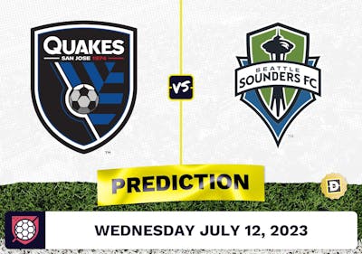 San Jose Earthquakes vs. Seattle Sounders Prediction - July 12, 2023