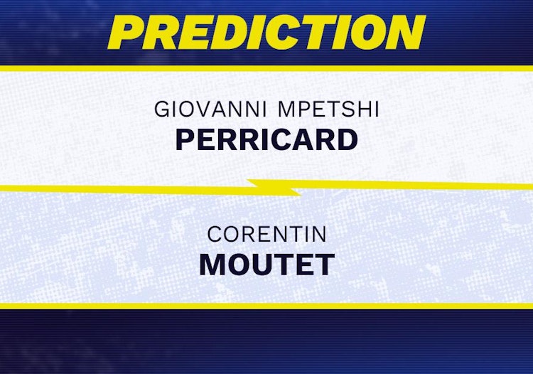 Giovanni Mpetshi Perricard vs Corentin Moutet Tennis Prediction.