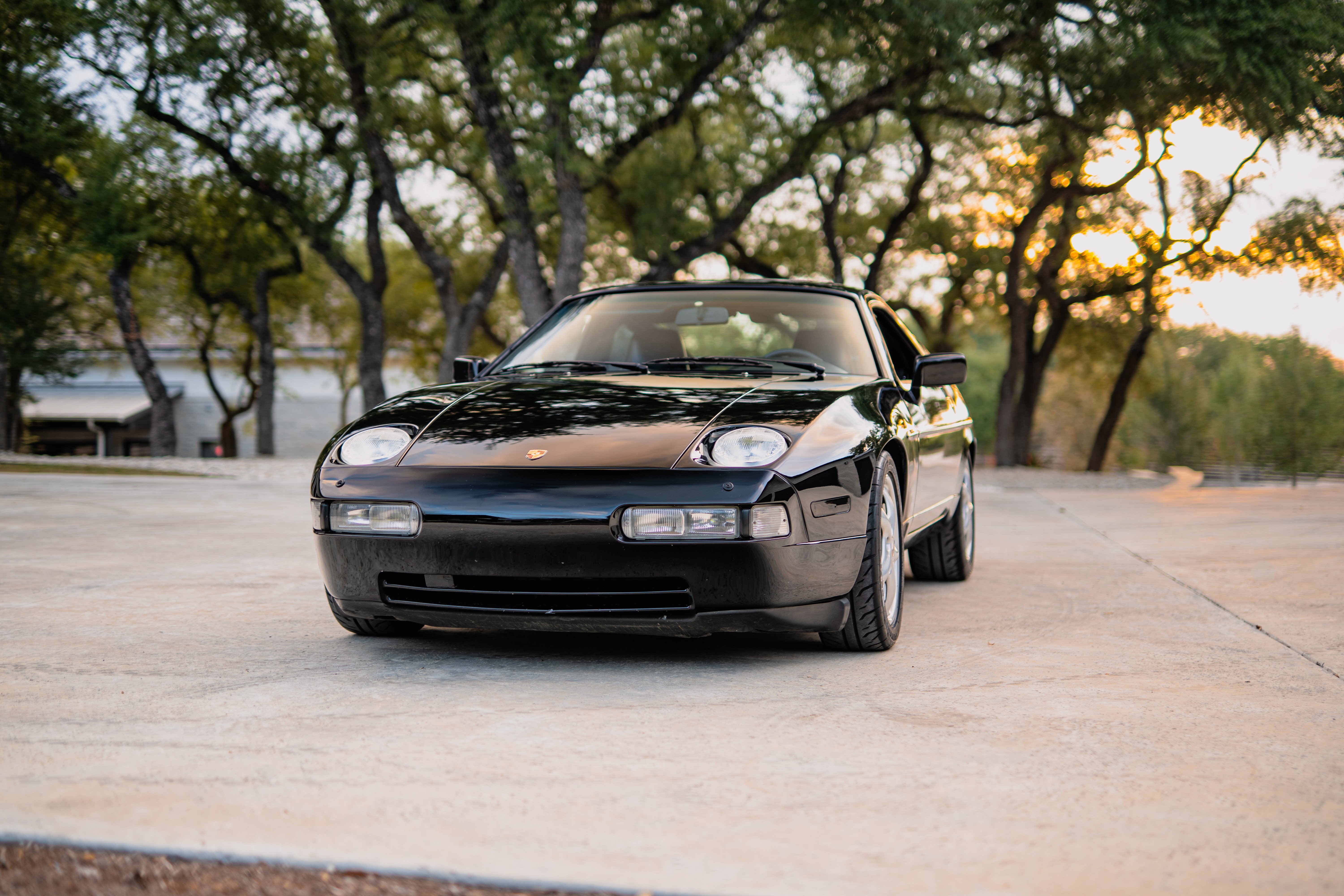 1984 Porsche 928 S4 shot in Austin, TX.