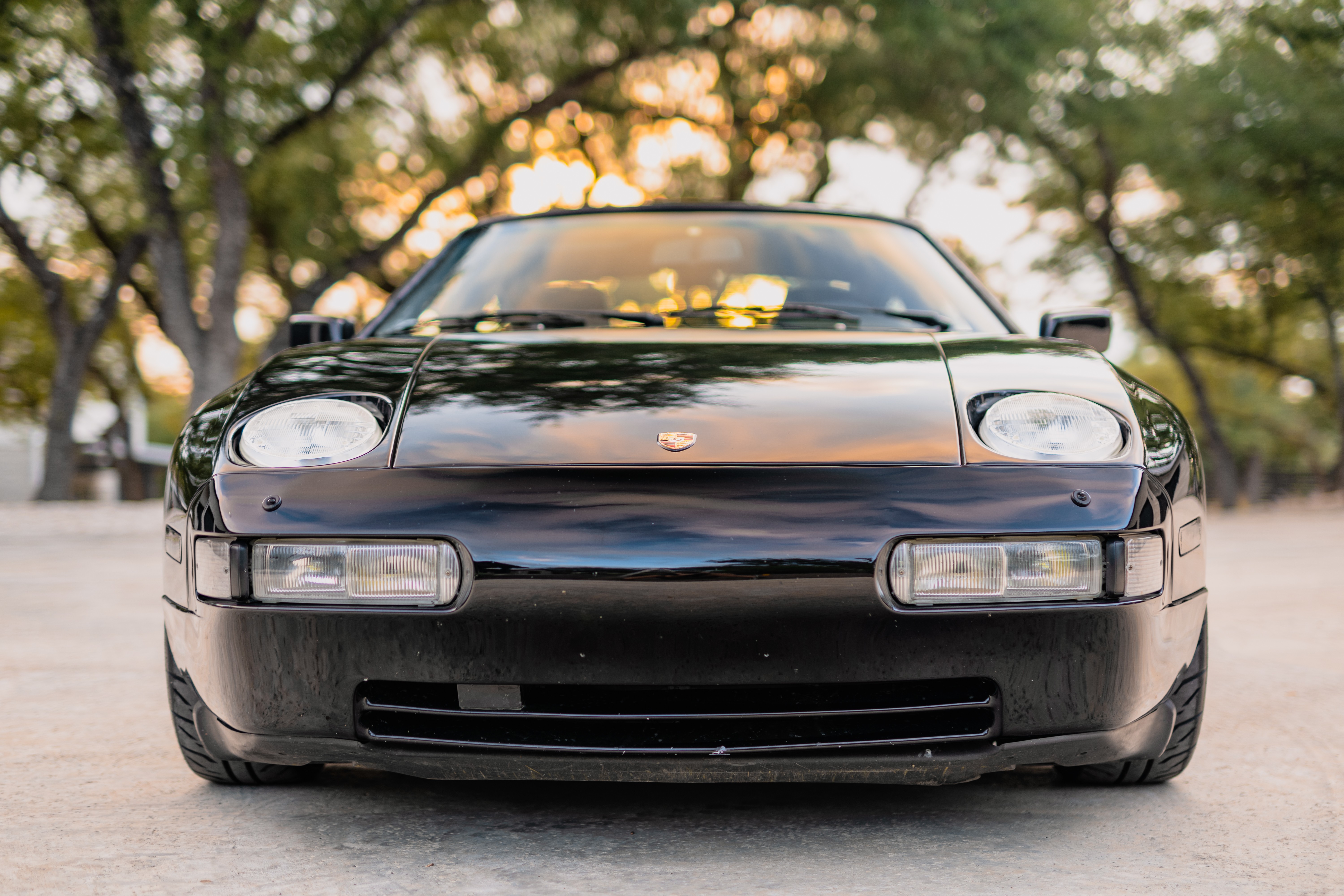 1984 Porsche 928 S4 shot in Austin, TX.