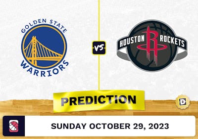 Warriors vs. Rockets Prediction and Odds - October 29, 2023