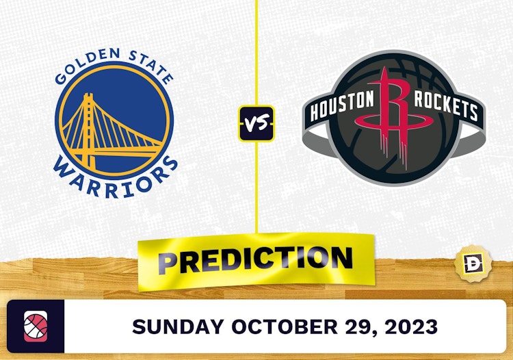 Warriors vs. Rockets Prediction and Odds - October 29, 2023