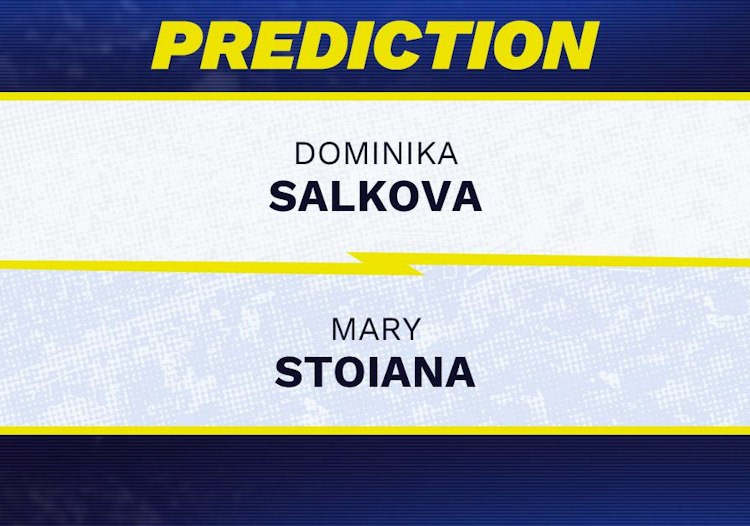 Dominika Salkova takes on Mary Stoiana in WTA Sao Paulo action.