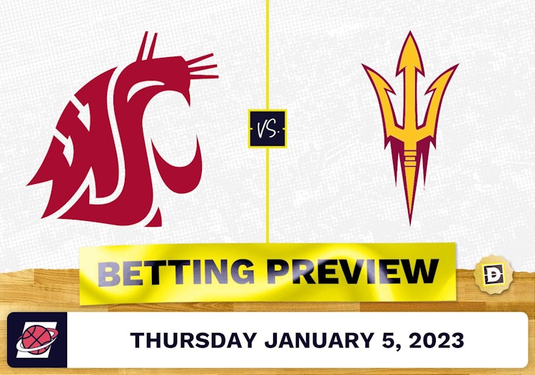 Washington State vs. Arizona State CBB Prediction and Odds - Jan 5, 2023