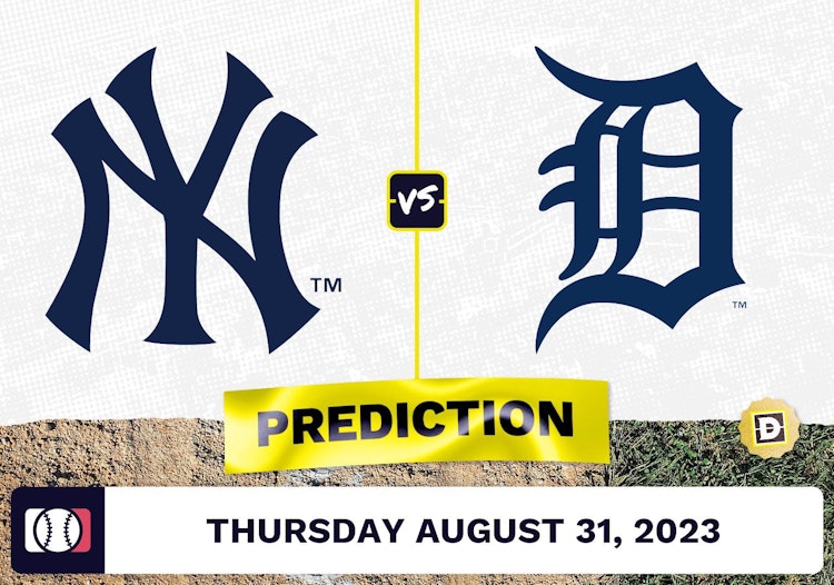 Yankees vs. Tigers Prediction for MLB Thursday [8/31/2023]