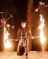 Latin Dinner & Fire Show 