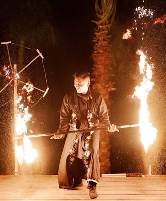 Latin Dinner & Fire Show 