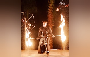 Latin Dinner & Fire Show