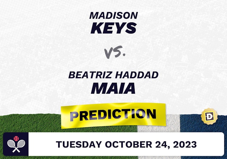 Madison Keys vs. Beatriz Haddad Maia Prediction - WTA Elite Trophy 2023