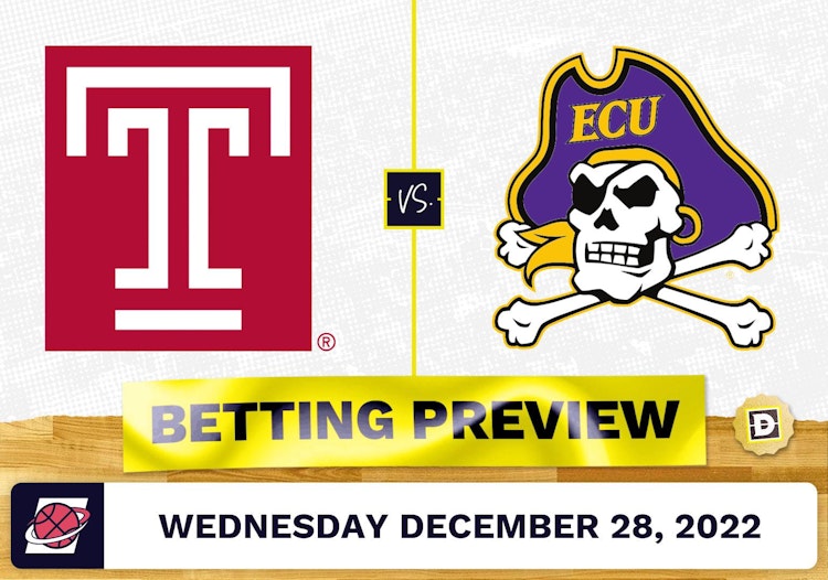 Temple vs. East Carolina CBB Prediction and Odds - Dec 28, 2022