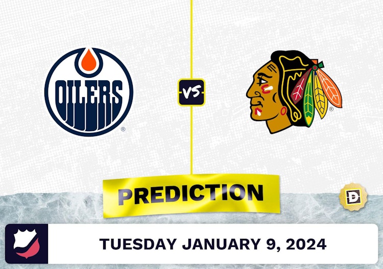 Edmonton Oilers vs. Chicago Blackhawks Prediction, Odds, NHL Picks  [1/9/2024]