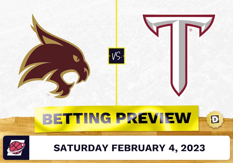 Texas State vs. Troy CBB Prediction and Odds - Feb 4, 2023