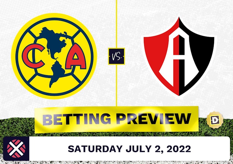 Club America vs. Atlas Prediction and Odds - Jul 2, 2022