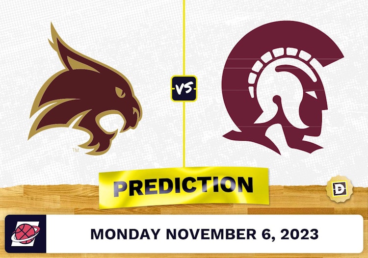 Texas State vs. Arkansas-Little Rock Basketball Prediction - November 6, 2023