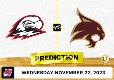 Southern Utah vs. Texas State Basketball Prediction - November 22, 2023