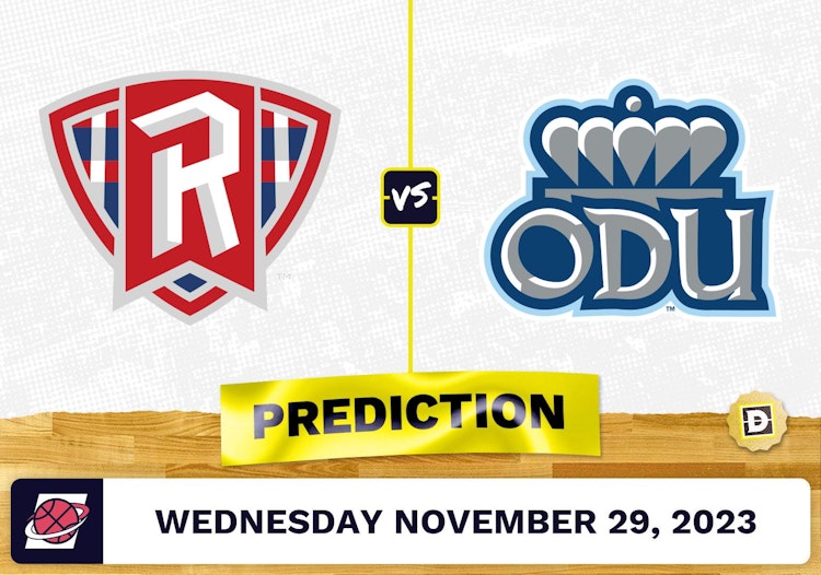 Radford Radford vs. Old Dominion Old Dominion Basketball Prediction - November 29, 2023