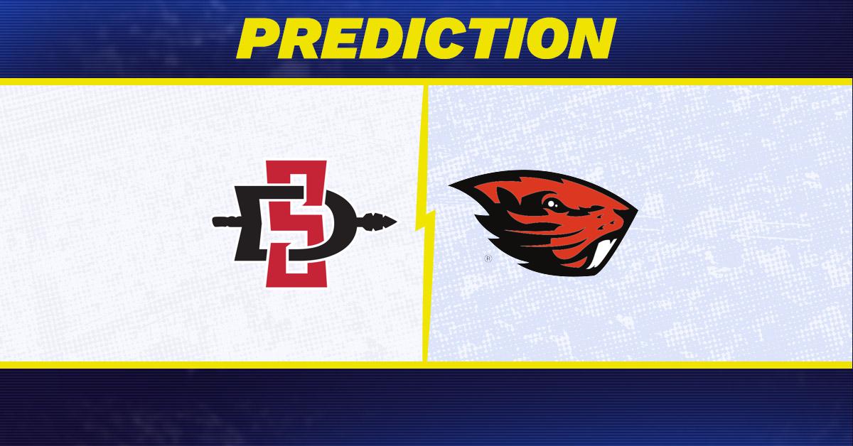 San Diego State takes on Oregon State in College Football action.