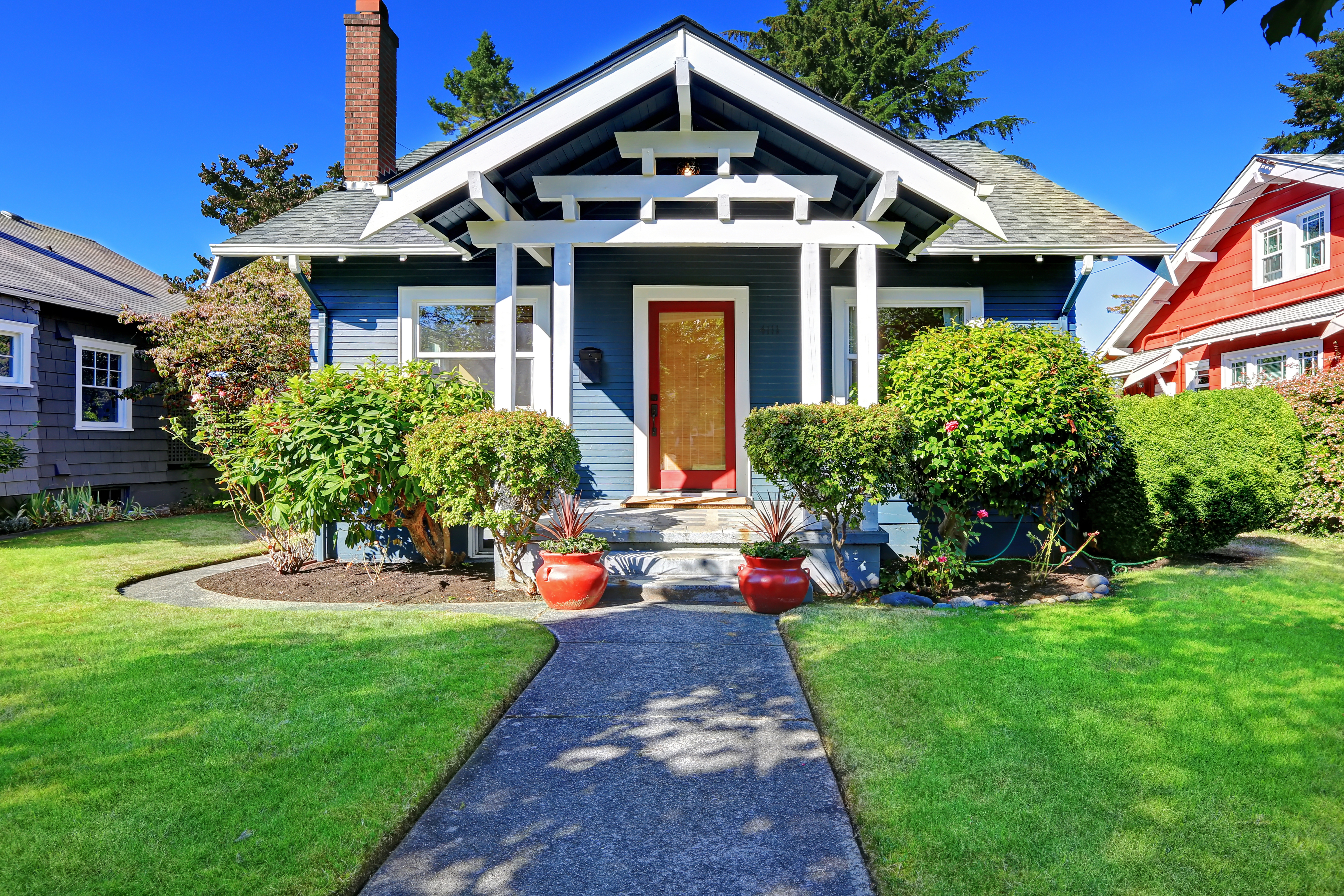 Home with curb appeal
