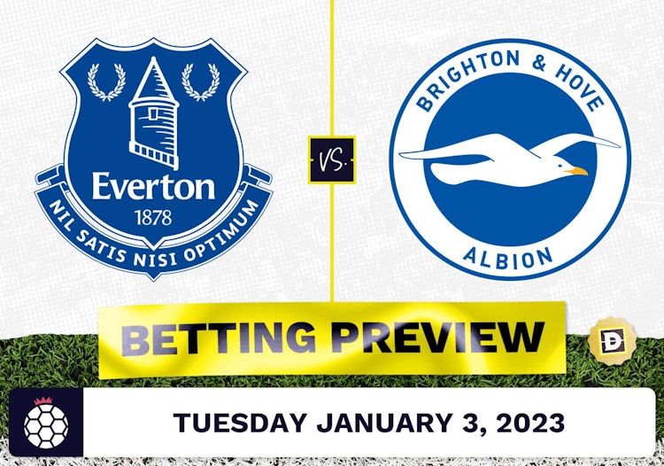 Everton vs. Brighton Prediction and Odds - Jan 3, 2023