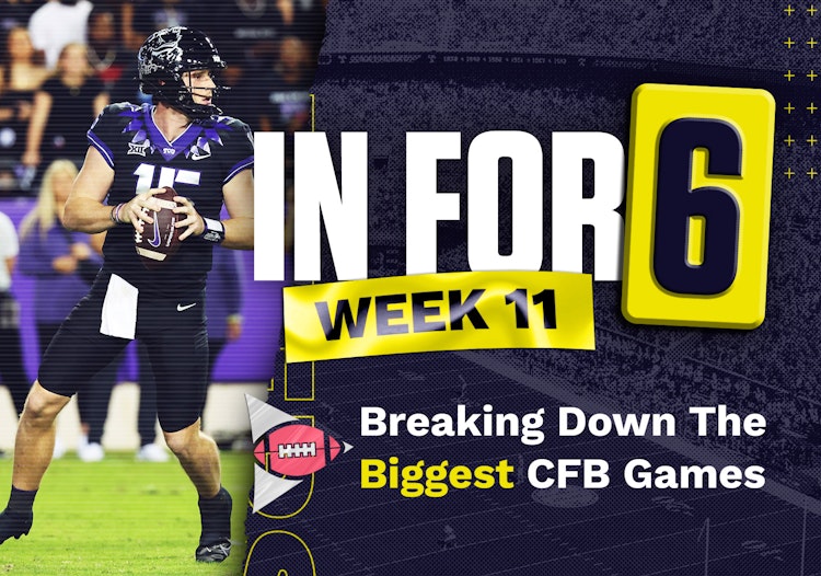 Breaking Down The Six Biggest College Football Games of Week 11