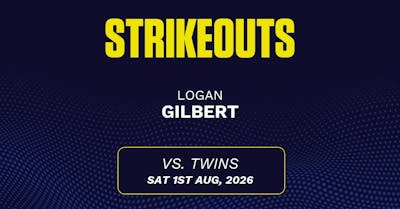 Logan Gilbert projections August 2: Strikeouts, outs, and earned runs vs. Twins [2026]