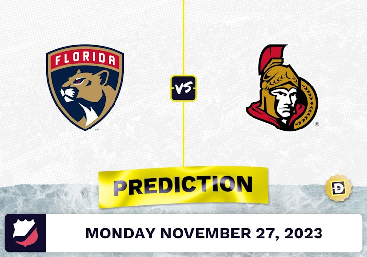 Panthers vs. Senators Prediction and Odds - November 27, 2023