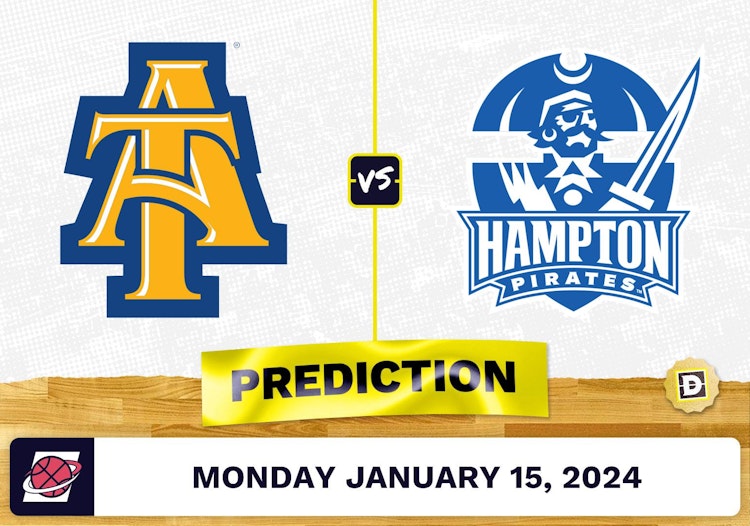 North Carolina A&T vs. Hampton Prediction, Odds, College Basketball Picks [1/15/2024]