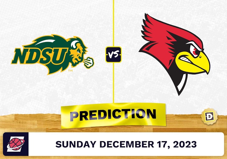 North Dakota State vs. Illinois State Prediction, Odds, Picks for College Basketball Sunday [12/17/2023]