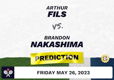 Arthur Fils vs. Brandon Nakashima Prediction - Lyon Open 2023