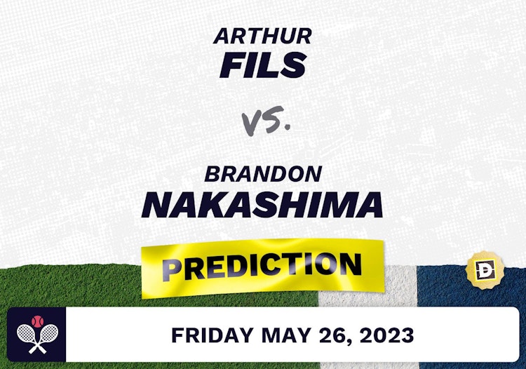 Arthur Fils vs. Brandon Nakashima Prediction - Lyon Open 2023